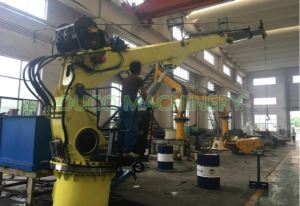 Guindaste a pouca distância do mar marinho da plataforma de patíbulo telescópico de 1.5T15M